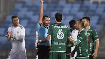 El Coruxo, en un partido ante el Castilla.