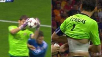 Casillas se lesionó en su vuelta: posible fisura en una costilla