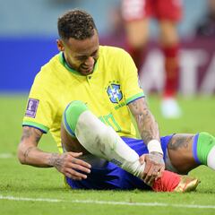 De Zúñiga a Milenkovic: La mala suerte de Neymar en Mundiales