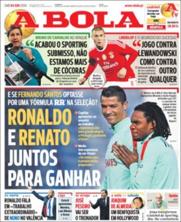 Portadas de la prensa mundial