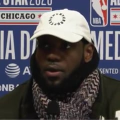 LeBron emocionó a la sala de prensa del All-Star con estas palabras sobre Kobe