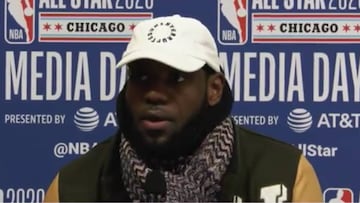 LeBron emocionó con estas palabras sobre Kobe