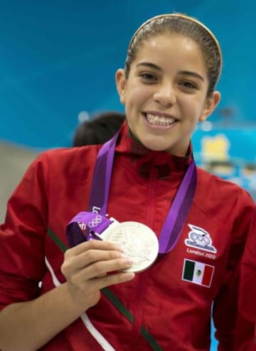 Medallista Olímpica de Plata en Londres 2012