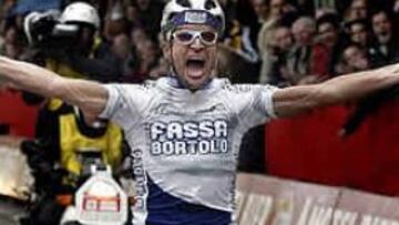 <B>EXPERIENCIA.</B> Michele Bartoli (Fassa Bortolo) impuso su mayor experiencia en la Amstel Gold Race.