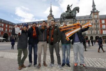 Roman invasion: the centre of Madrid awash with Roma colours