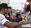 "Estoy contento de que el Mercedes sea tan competitivo"