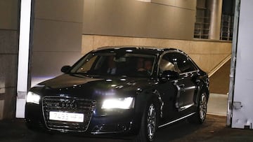 29/10/18 JUNTA DIRECTIVA DEL REAL MADRID DIRECTIVOS COCHES SALIDA FLORENTINO PEREZ