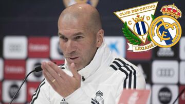 Sigue en directo la conferencia de prensa de Zinedine Zidane