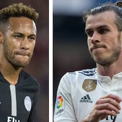 Un posible trueque Neymar-Bale, entre Madrid y PSG, la segunda vía que anuncia 'The Independent'