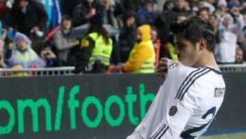 &Aacute;lvaro Morata celebra uno de sus goles.