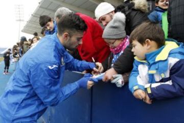 Butarque abre sus puertas a la afición pepinera