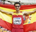 Miguel Ángel López, campeón del mundo de 20 km marcha