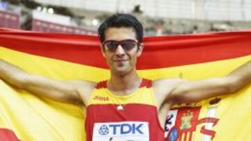 Miguel Ángel López, campeón del mundo de 20 km marcha