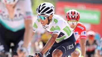 Egan Bernal en la Vuelta a España 2021