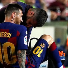 Alerta Messi: otra vez lesionado