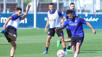 Rubén García se ha ejercitado hoy con normalidad.