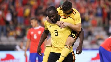 Lukaku lider&oacute; a B&eacute;lgica. 