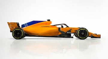 Así es el McLaren MCL 33. El coche de Alonso para 2018