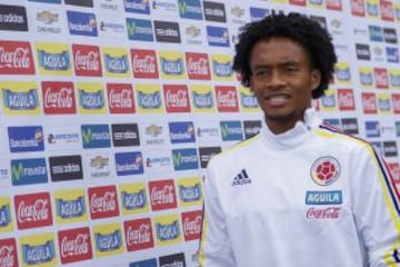 Juan Guillermo Cuadrado, volante de la Selección Colombia.