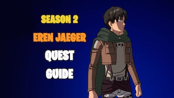 Eren Jaeger in Fortnite: How to get his outfit by completing his quests