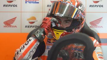 Marc Márquez en Austria.