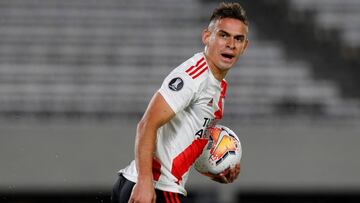 Borr&eacute; jugando con River Plate