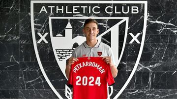 Alex Petxarroman firma por el Athletic hasta 2024.