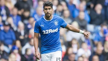 Eduardo Herrera y el trago amargo que vive con el Rangers