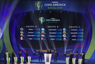 Brazil and Argentina avoid holders in Copa America draw