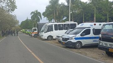 Desalojo en El Caguán en Neiva