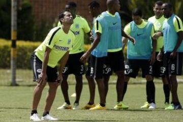 Entrenamiento de Atlético Nacional