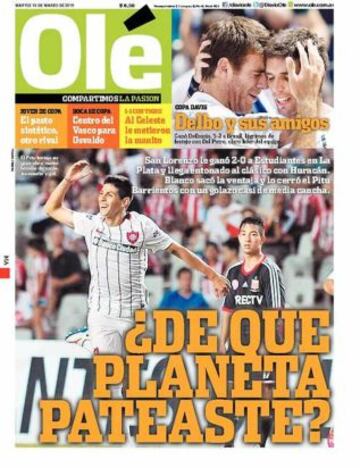 Portadas de la prensa deportiva