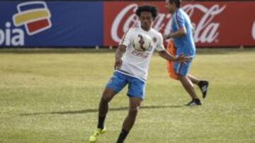 Juan Guillermo Cuadrado durante la &uacute;ltima Copa Am&eacute;rica