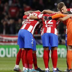 1x1 del Atlético: poco premio para el buen trabajo colectivo