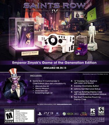 Saints Row IV tendrá una edición "Game of the Generation"