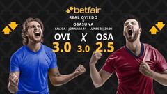 Real Oviedo vs. CA Osasuna: horario, dónde ver, pronósticos y clasificación