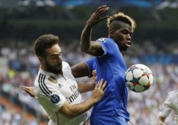 Dani Carvajal y Pogba.