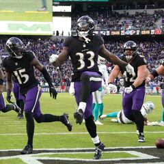 NFL: Las cinco claves de la victoria de Ravens ante Dolphins