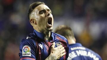 Roger Martí llegará al Wanda Metropolitano enrachado: cuatro goles en tres partidos.