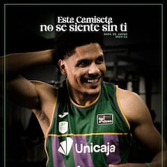 El Unicaja revela sus nuevas camisetas