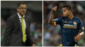 El estratega de la Selección Mexicana dijo que lo observa de manera especial al mexicano del Galaxy de la MLS. Ya tiene en mente a los ‘europeos’ para la Copa.
