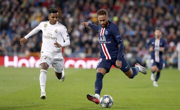 Rodrygo y Neymar.