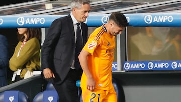 Brahim, lesionado en Anoeta.