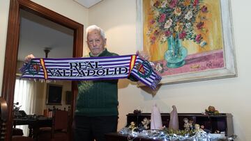 18/12/24 REAL VALLADOLID ENTREVISTA A JOSE ANTONIO AÑIBARRO SOCIO NUMERO 1 NUMERO UNO