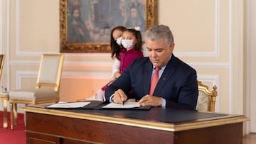 Iv&aacute;n Duque, presidente de Colombia.