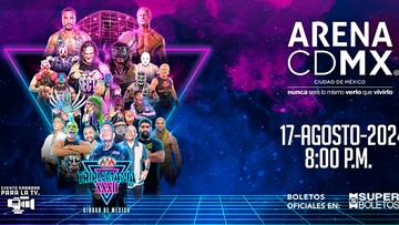 Este es el poster de Triplemanía XXXII CDMX.