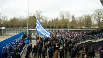 La bandera del Alavés.