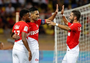 Falcao, goleador de la Ligue 1 con 7 goles en 4 partidos