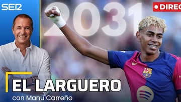 El Larguero, en directo: Lamine Yamal firma hasta 2031 y el Betis juega su primera final europea