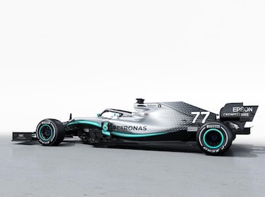 El equipo de Lewis Hamilton y Valtteri Bottas present¨® hoy su nuevo Mercedes W10 con el que esperan liderar la parrilla de la F¨®rmula 1 de este a?o.